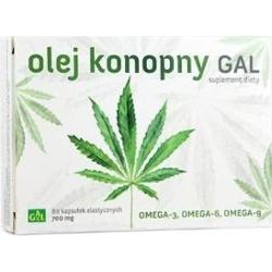 Olej konopny GAL x 60 kapsułek