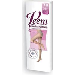 Veera Podkolanówki przeciwżylakowe 70 DEN kolor czarny rozmiar 3/4 x 1 para