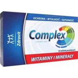 ZDROVIT COMPLEX Witaminy i Minerały x 56 tabletek