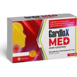 Gardlox Med 3mg smak cytrynowy x 16 pastylek do ssania