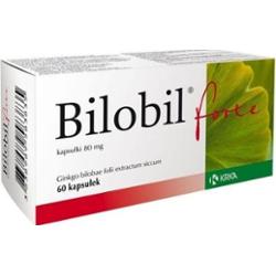 BILOBIL Forte 80mg x 60 kapsułek