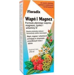Floradix Wapń i Magnez płyn 250ml