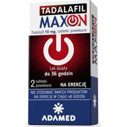Tadalafil Maxon 0,01g x 2 tabletki