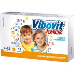 VIBOVIT Junior x 14 saszetek smak pomarańczowy