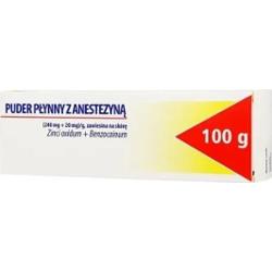 Hasco Puder płynny z anestezyną 100g