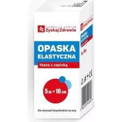 Opaska elastyczna z zapinką 5m x 10cm x 1 sztuka