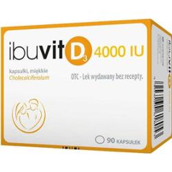 Ibuvit D3 4000 IU x 90 kapsułek
