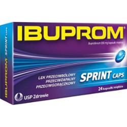 IBUPROM Sprint Caps x 24 kapsułki