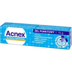 ACNEX Żel punktowy do skóry trądzikowej 15g