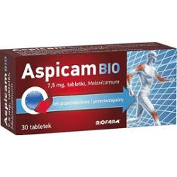Aspicam Bio 7,5mg x 30 tabletek