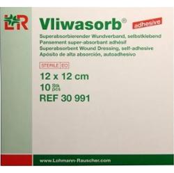 Opatrunek z superabsorbentem Vliwasorb Adhesive 12cm x 12cm x 1 sztuka