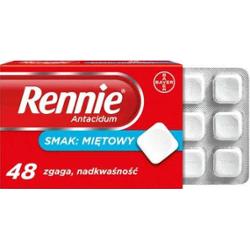 RENNIE Antacidum x 48 tabletek