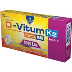 D-Vitum Forte Max 4000 j.m. K2 x 30 kapsułek