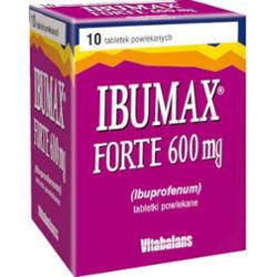 Ibumax Forte 600mg x 10 tabletek