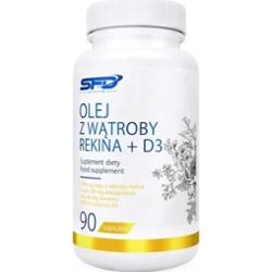 SFD Olej z wątroby rekina + D3 x 90 kapsułek