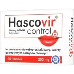 Hascovir Control 200mg x 25 tabletek
