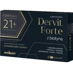 Dervit Forte z biotyną x 60 kapsułek