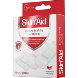 SKIN AID Plastry do skóry wrażliwej x 12 sztuk