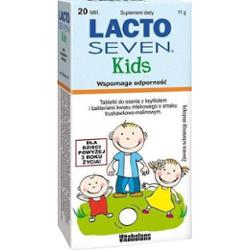 Lacto Seven Kids x 20 tabletek do ssania