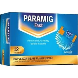 Paramig Fast 500mg x 12 saszetek