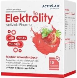 Elektrolity smak truskawkowy x 10 saszetek