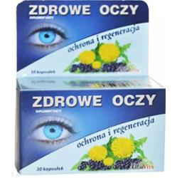 Zdrowe oczy ochrona i regeneracja x 30 kapsułek