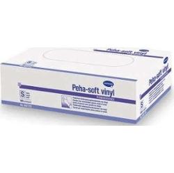 Rękawiczki winylowe bezpudrowe Peha-soft rozmiar S x 100 sztuk