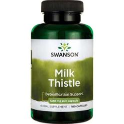 SWANSON Full Spectrum Milk Thistle (Ostropest plamisty) 500mg x 100 kapsułek