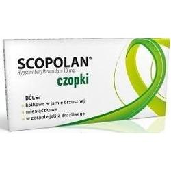 SCOPOLAN czopki x 6 sztuk