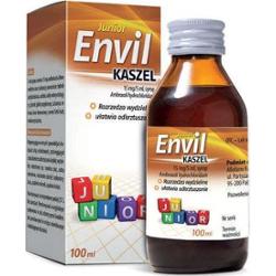 ENVIL KASZEL Junior syrop 15mg/5ml 100ml
