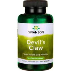 SWANSON Devil's claw (Diabelski pazur) 500mg x 100 kapsułek