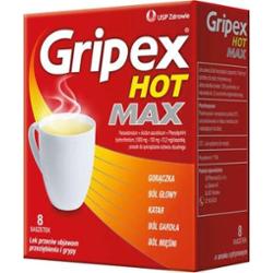 GRIPEX Hot MAX x 8 saszetek