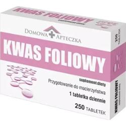 Kwas foliowy x 250 tabletek