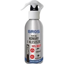 Bros 50% DEET płyn komary i kleszcze 130ml