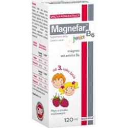 MAGNEFAR B6 Junior płyn 120ml