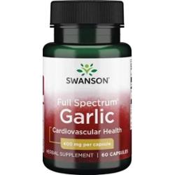 SWANSON Full Spectrum Garlic 400mg x 60 kapsułek