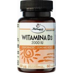 Witamina D3 2000 x 60 tabletek