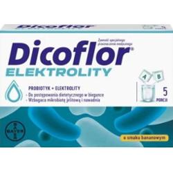 Dicoflor Elektrolity x 10 saszetek (5 porcji)