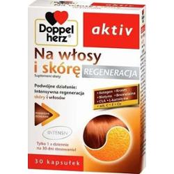 DOPPELHERZ Na włosy i skórę regeneracja x 30 kapsułek