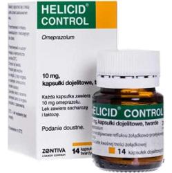 Helicid Control 10mg x 14 kapsułek