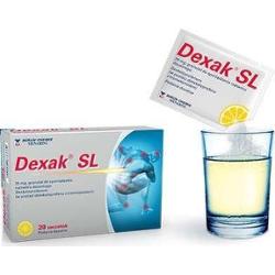 DEXAK SL 0,025g granulat do sporządzania roztworu doustnego x 20 saszetek