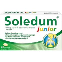 Soledum Junior 100mg x 20 kapsułek