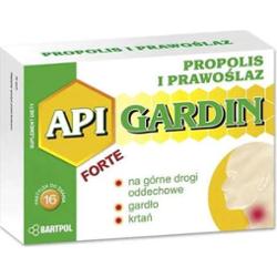 API-GARDIN FORTE Propolis i prawoślaz x 16 pastylek do ssania
