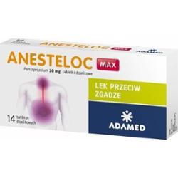 ANESTELOC Max 20mg x 14 tabletek