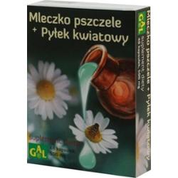 Mleczko pszczele + pyłek kwiatowy x 48 kapsułek