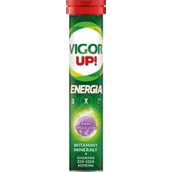 VIGOR UP Energia x 20 tabletek musujących smak owoce leśne