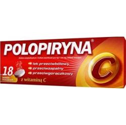Polopiryna C x 18 tabletek musujących
