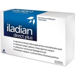 ILADIAN Direct Plus x 10 tabletek dopochwowych