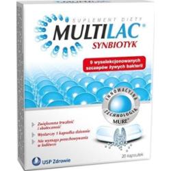 MULTILAC Synbiotyk x 20 kapsułek