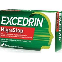 EXCEDRIN Migrastop x 20 tabletek